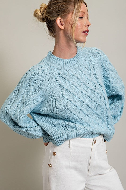 Blue Everyday Sweater