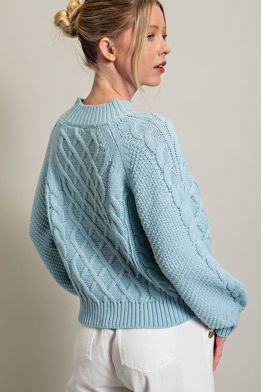 Blue Everyday Sweater