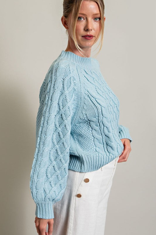 Blue Everyday Sweater