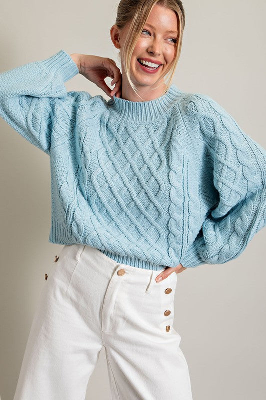 Blue Everyday Sweater