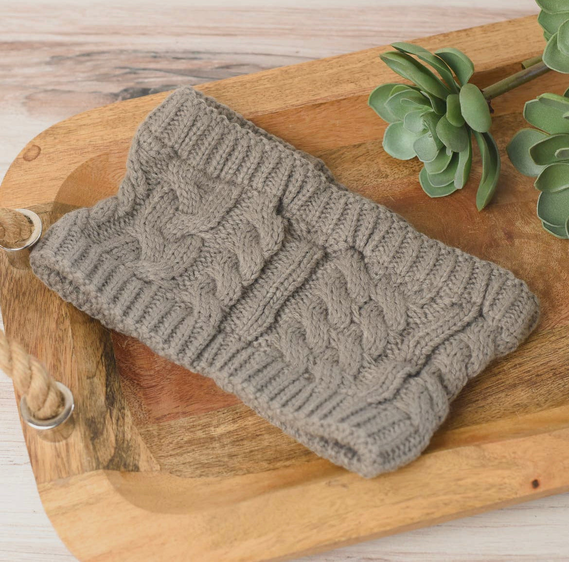 Cable Knit Head Wrap