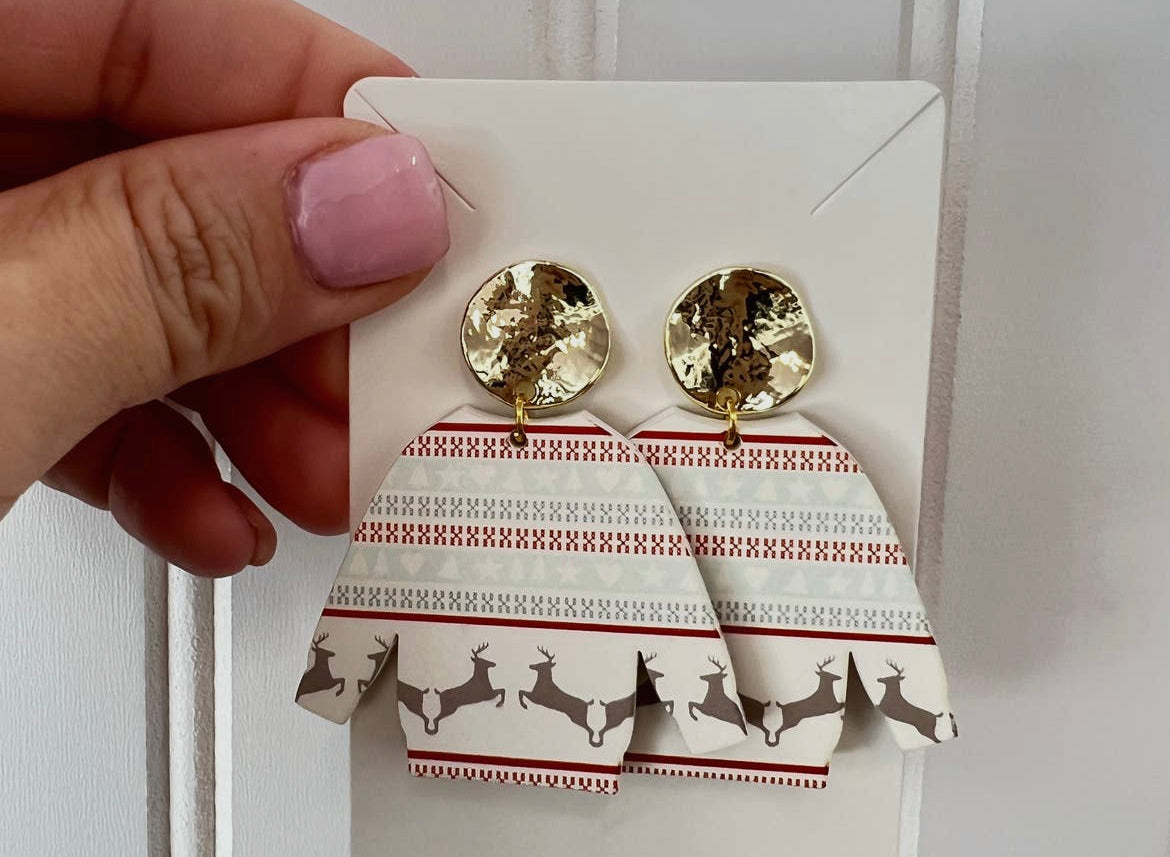 Christmas Sweater Earring