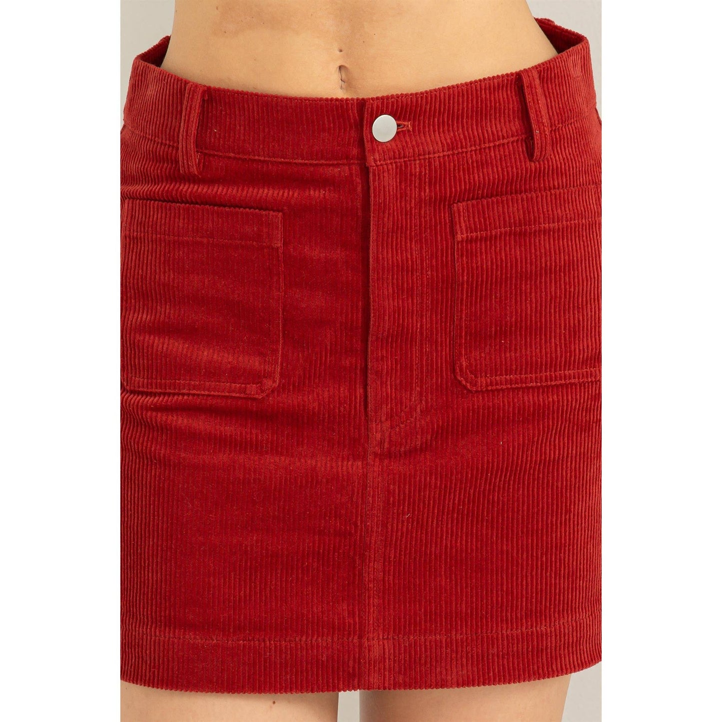 Avery Mini Corduroy Skirt