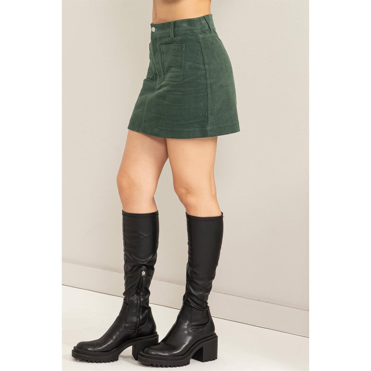 Avery Mini Corduroy Skirt
