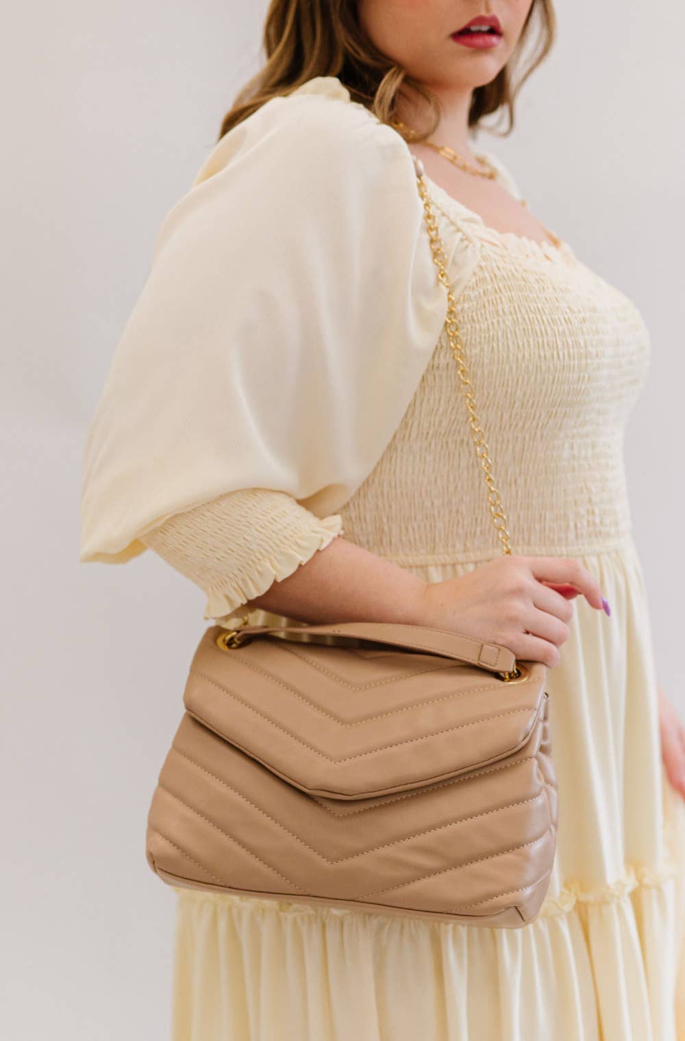 Marianna Quilted Handbag
