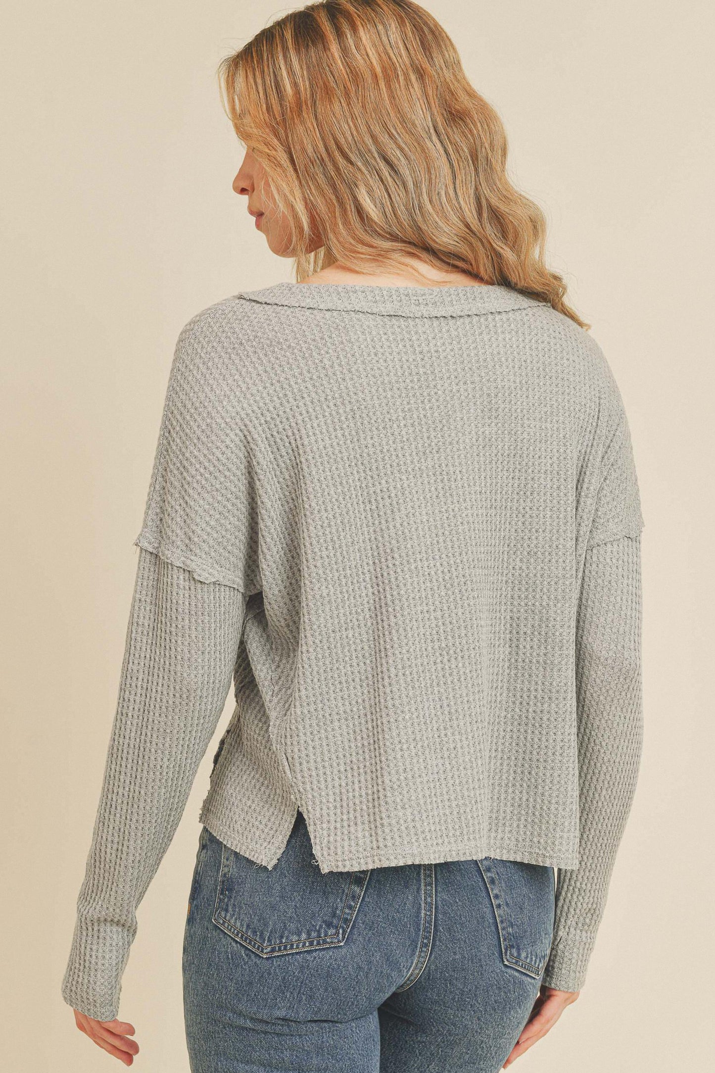 Long Sleeve Knit Top