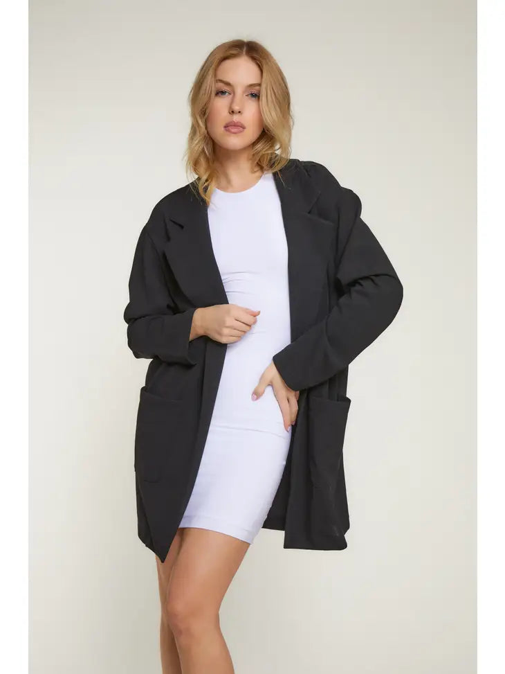 Oversized Perfect Black Blazer