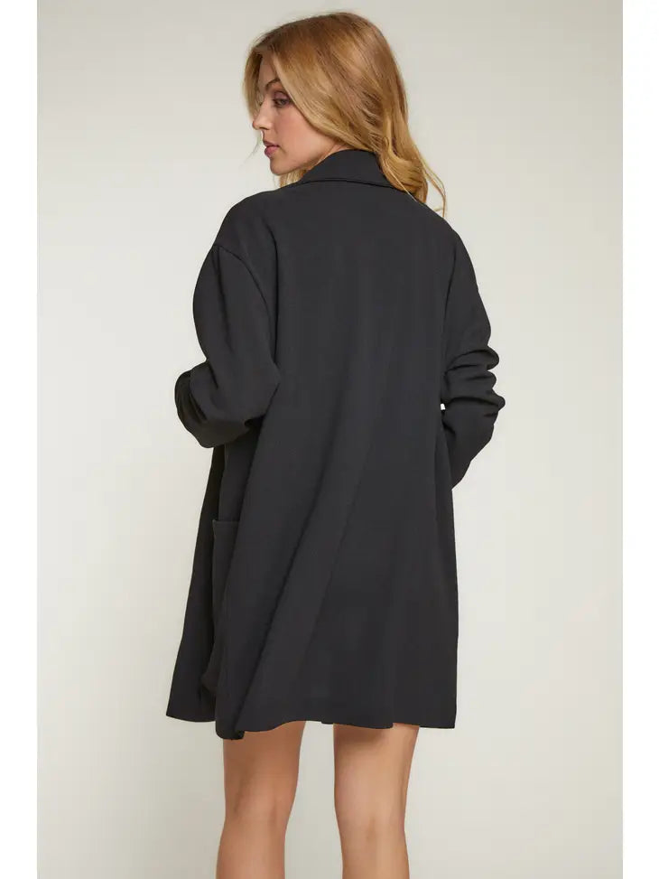 Oversized Perfect Black Blazer