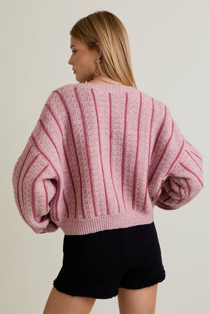 Blush Haze Cardigan