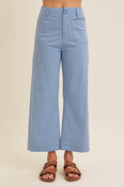 Blue Ankle Pant