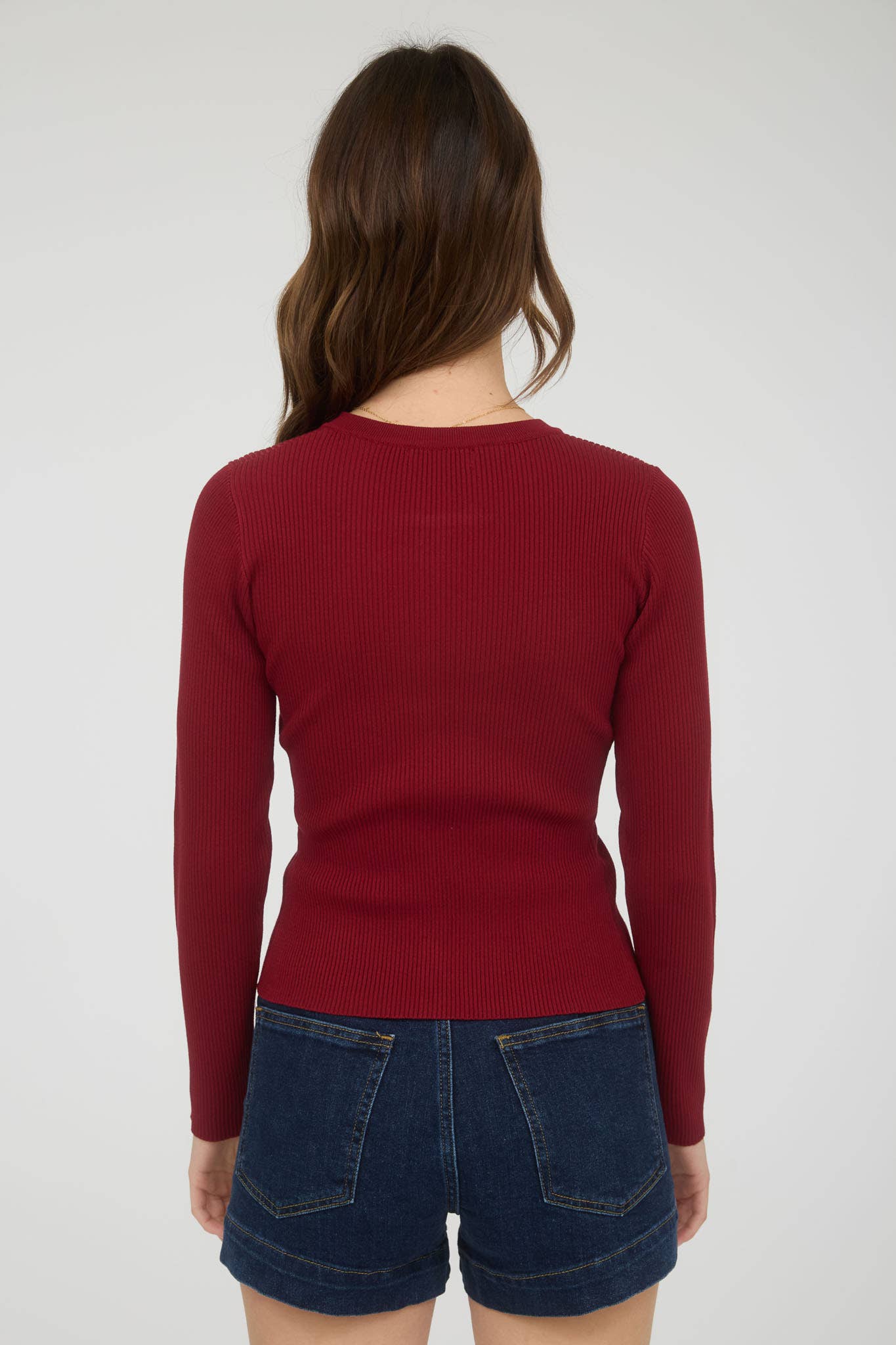 Snap Button Down Sweater