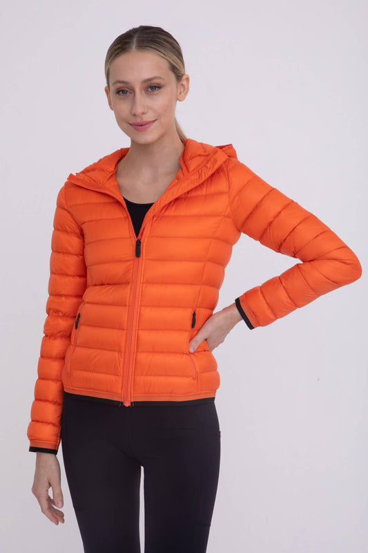 Puffer Jacket Orange