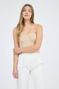 Sweetheart Ribbed tube top