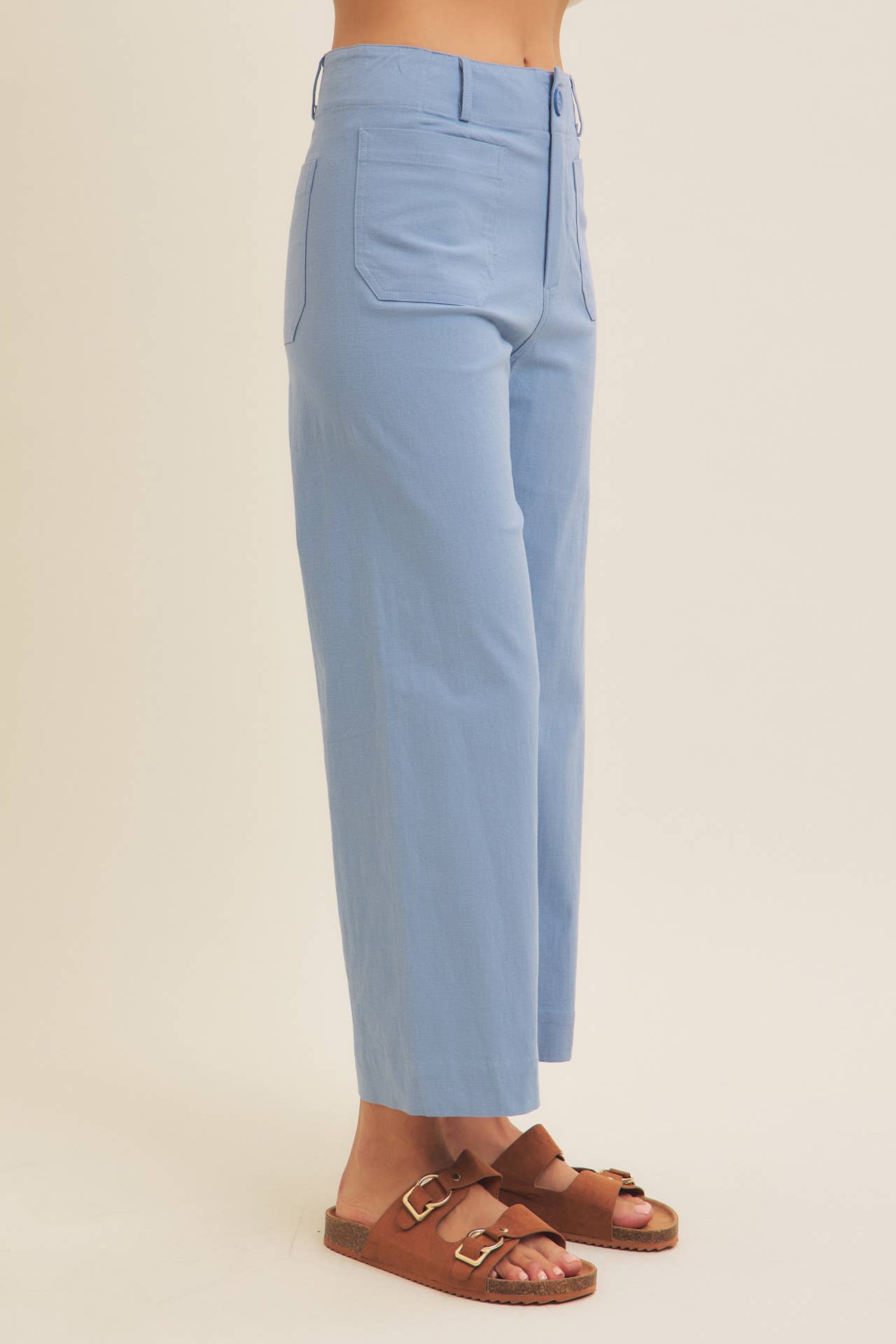 Blue Ankle Pant