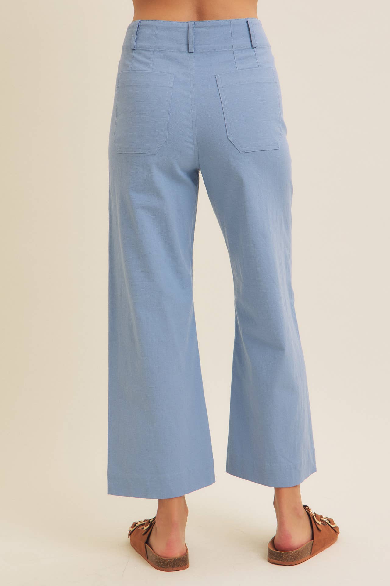 Blue Ankle Pant