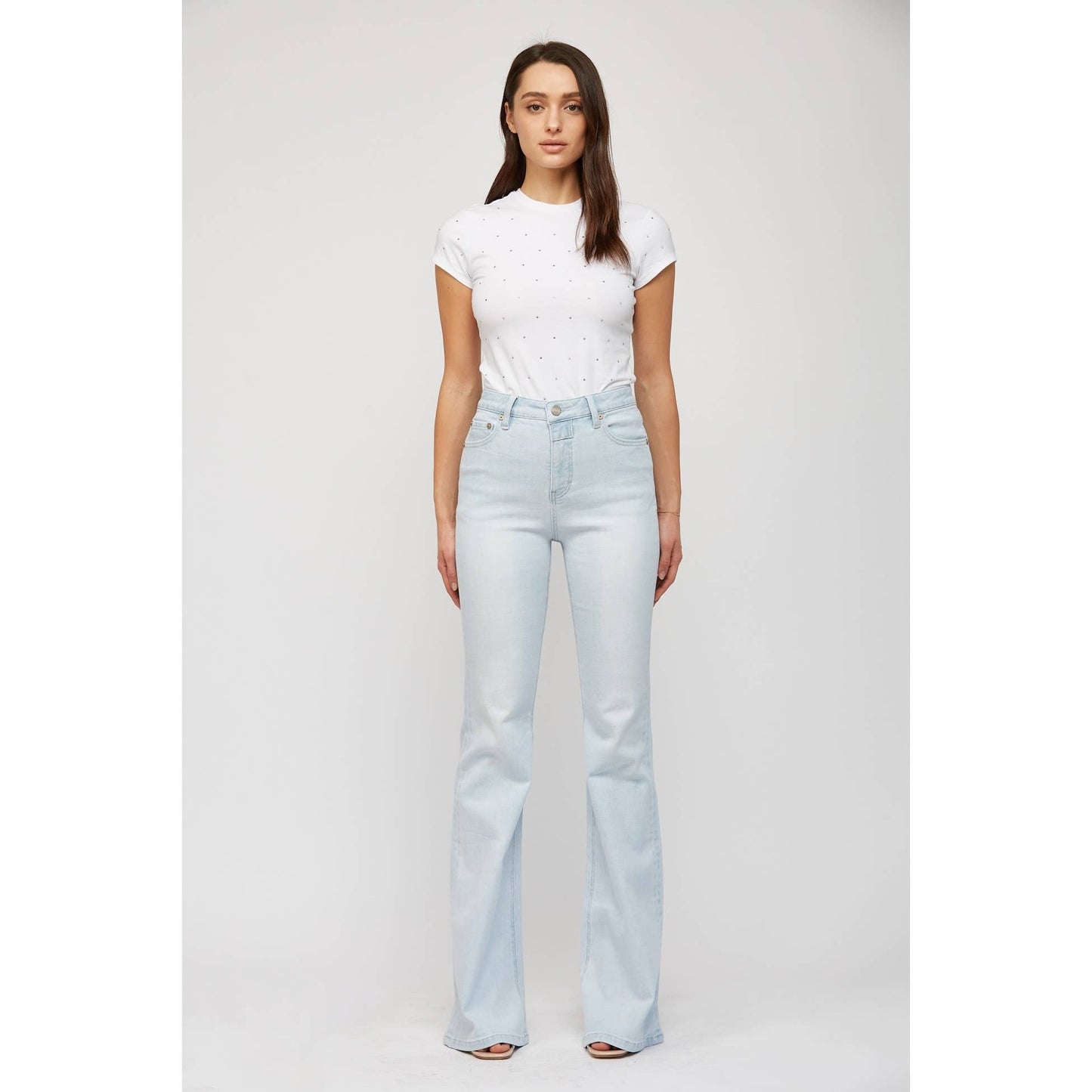 High Rise Flare Jeans