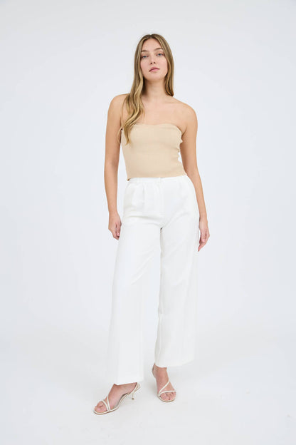 Sweetheart Ribbed tube top