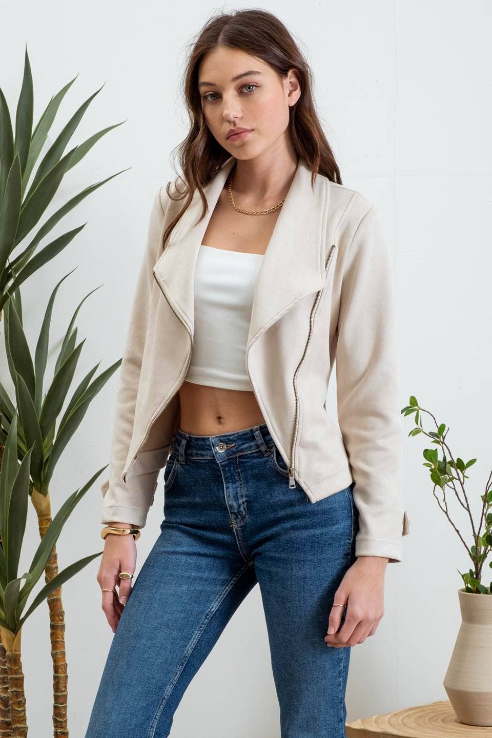 Sleek Moto Jacket