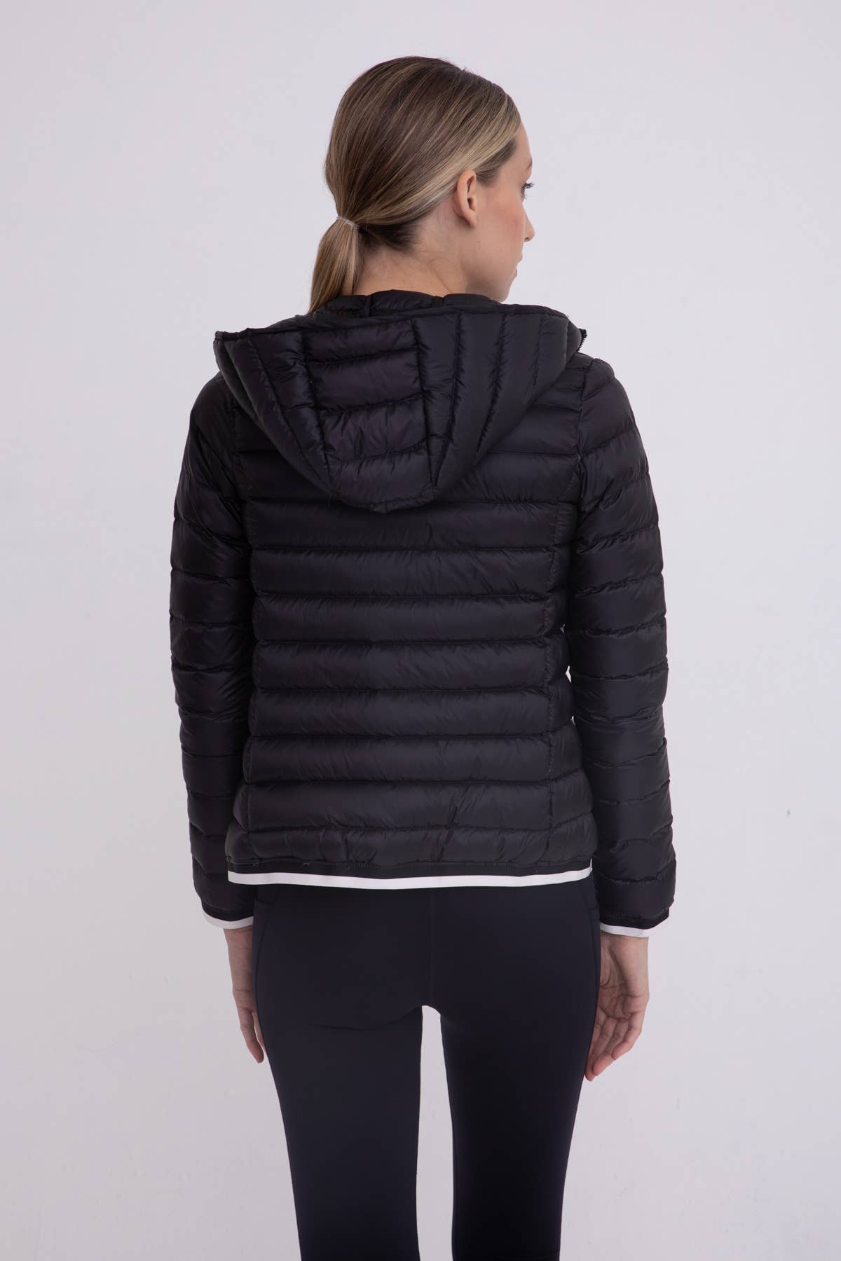 puffer jacket black